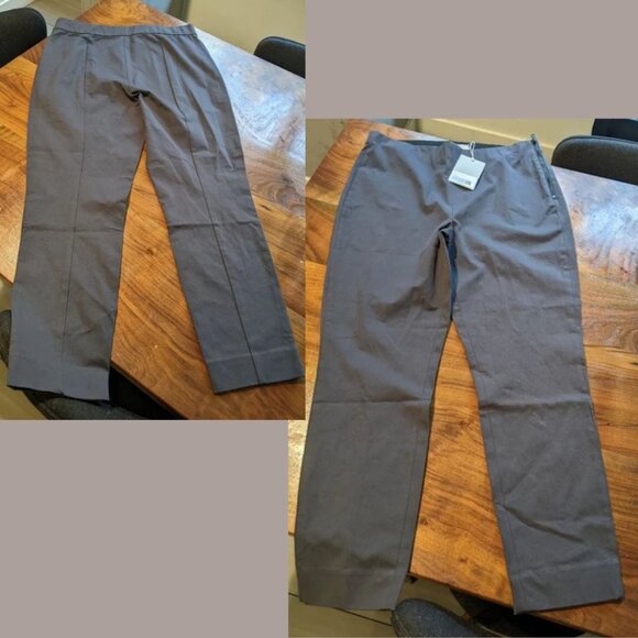 [NWT] Everlane - The Work Pant Side-Zip Ponte (Regular) | Slate Gray | Size 14 - Picture 3 of 16